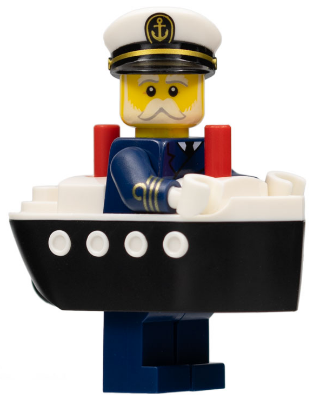LEGO Ferry Captain Minifigure