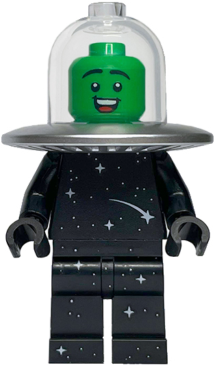 LEGO Space Flying Saucer Costume Fan Minifigure