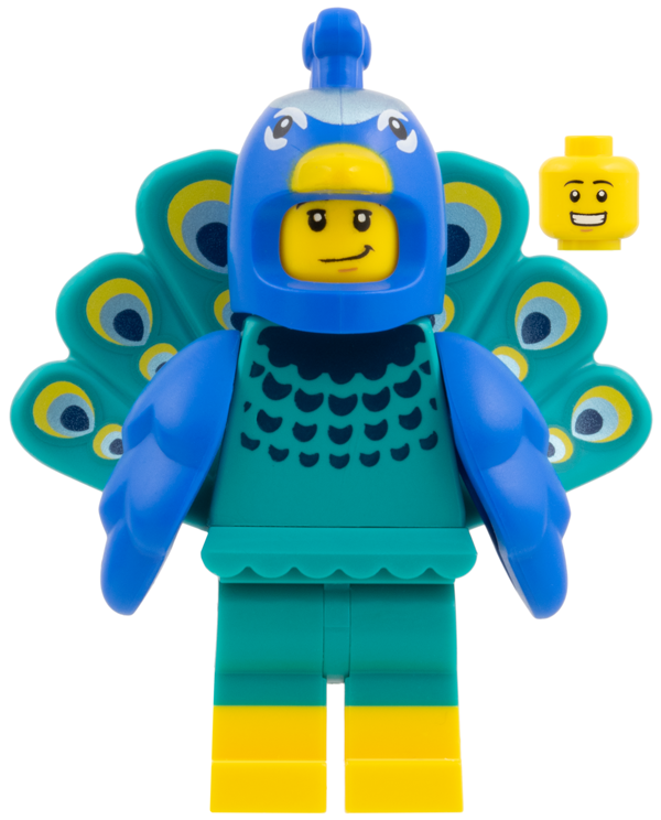 LEGO Peacock Costume Fan Minifigure