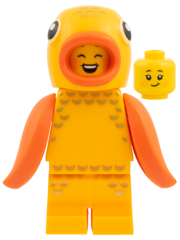 LEGO Goldfish Costume Fan Minifigure