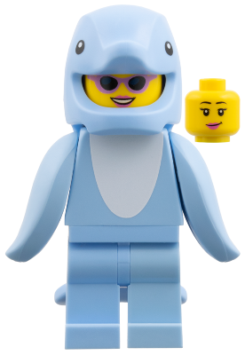 LEGO Dolphin Costume Fan Minifigure