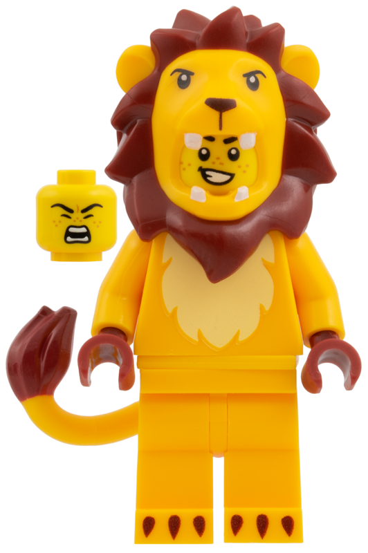 LEGO Lion Costume Fan Minifigure