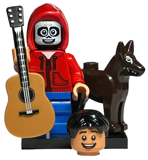 LEGO Disney Miguel Minifigure with Dante Dog