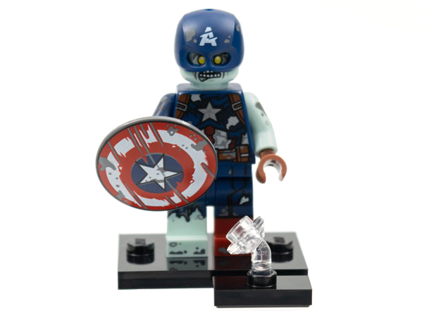 LEGO Marvel Superheroes Zombie Captain America BRAND NEW Minifigure