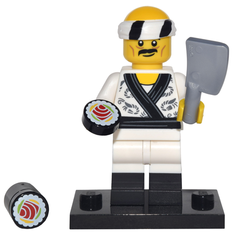 LEGO Ninjago Sushi Chef BRAND NEW Minifigure