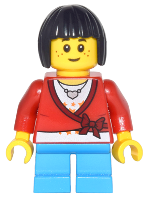 LEGO Winter Village Market Child Girl Minifigure - Christmas