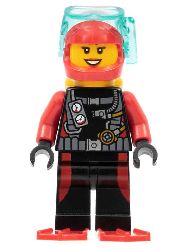 LEGO City Scuba Diver Minifigure