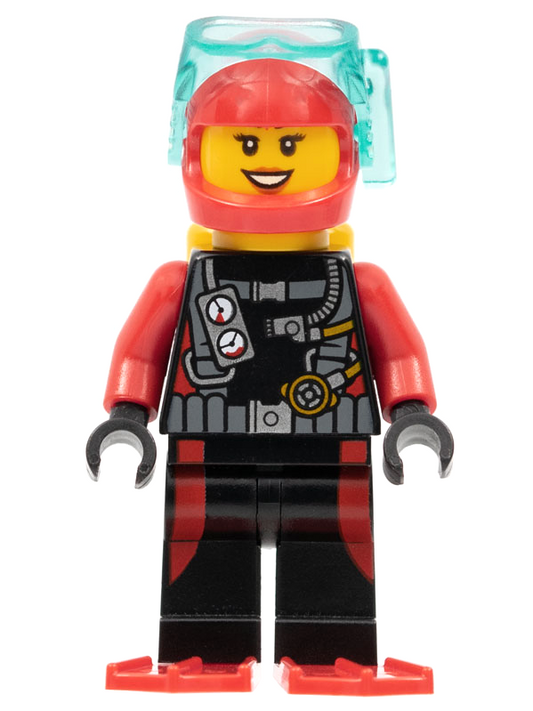 LEGO City Scuba Diver Minifigure