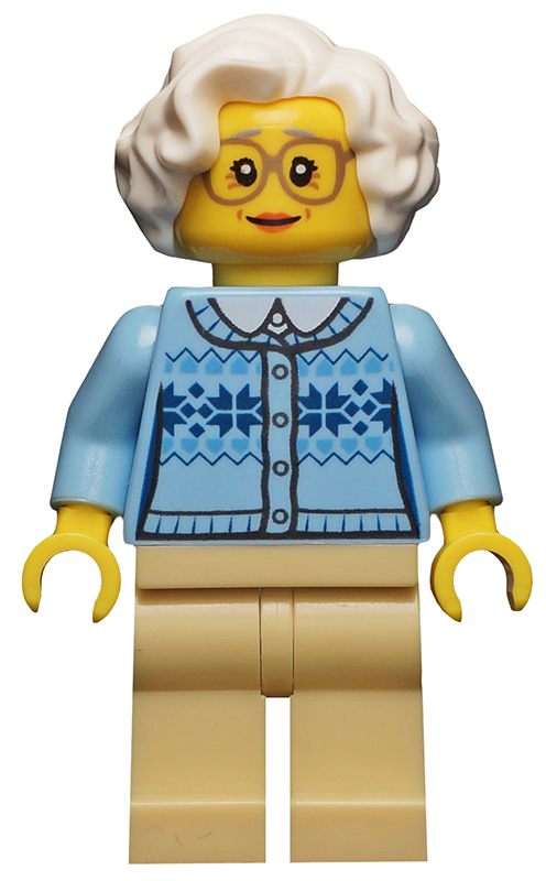 LEGO City Grandmother Minifigure