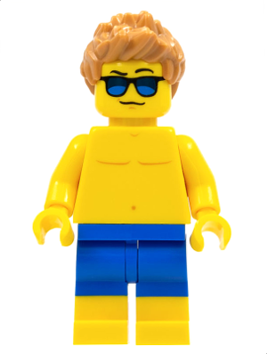 LEGO City Beachgoer Minifigure