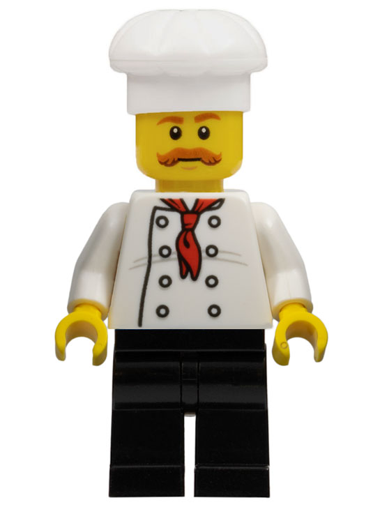 LEGO Hot Dog Chef Minifigure