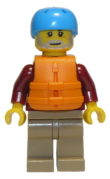LEGO City Rafter Minifigure