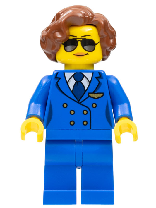 LEGO City Pilot Minifigure