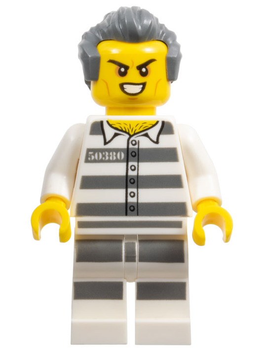 LEGO City Sky Police Jail Prisoner 50380 Minifigure