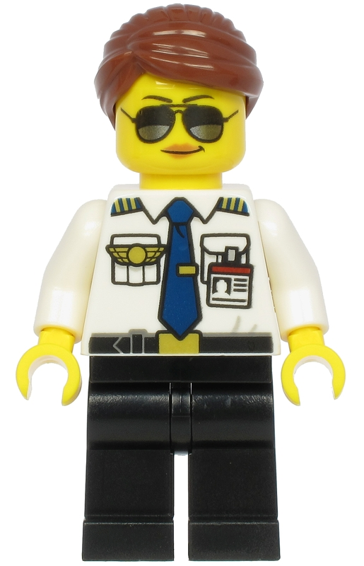 LEGO City Pilot Minifigure