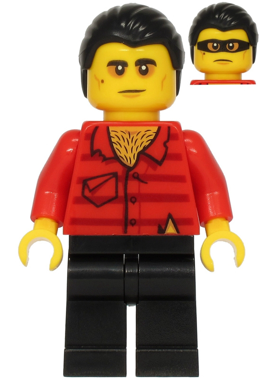 LEGO City Police Crook Vito Minifigure