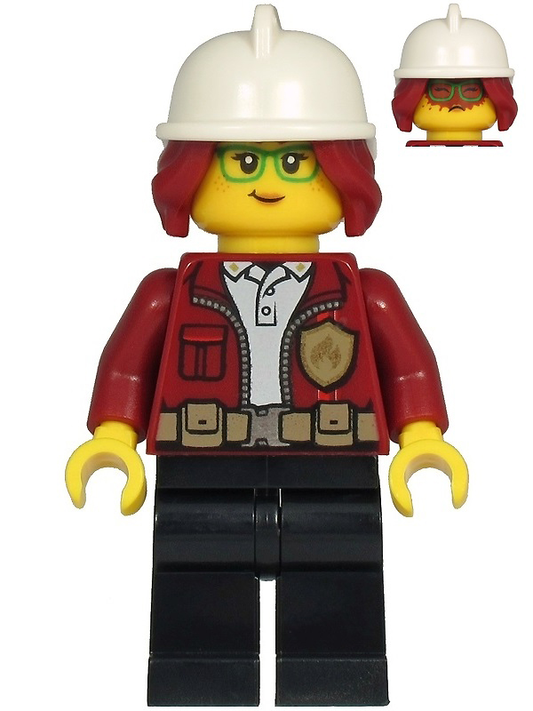 LEGO City Fire Chief Freya McCloud Minifigure