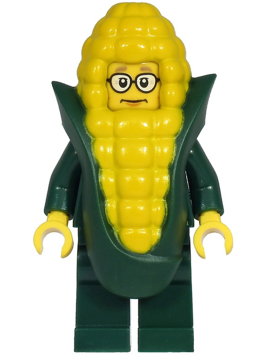 LEGO City Mayor Solomon Fleck in Corn Cob Costume Minifigure