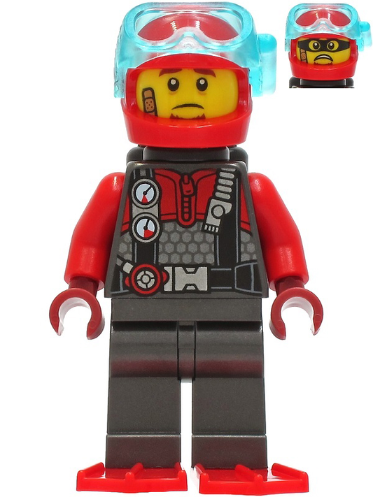 LEGO City Police Crook Frankie Lupelli Minifigure