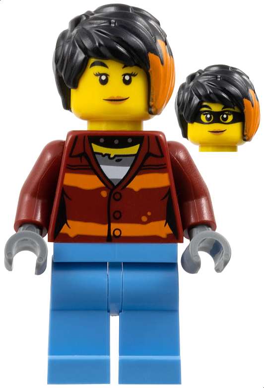 LEGO City Police Crook Minifigure