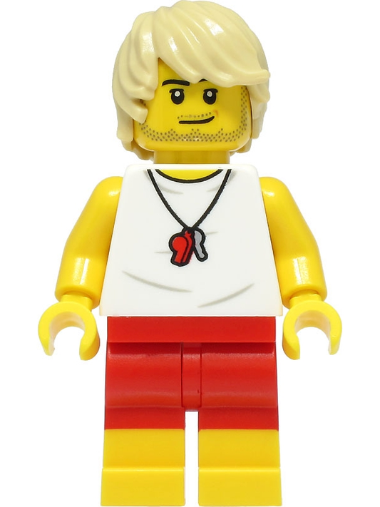LEGO City Beach Lifeguard Minifigure