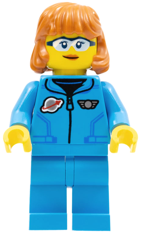 LEGO City Space Lunar Research Astronaut Minifigure