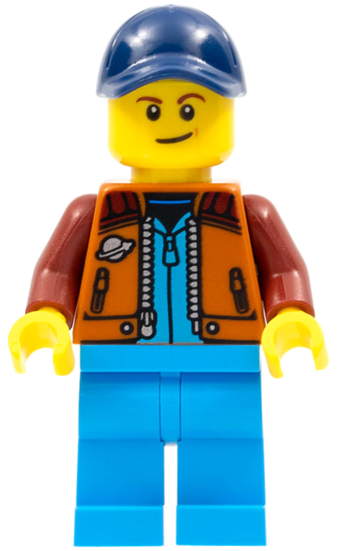 LEGO City Space Lunar Research Astronaut Minifigure