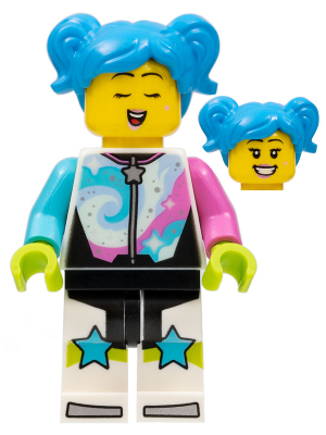 LEGO City Town Poppy Starr Minifigure