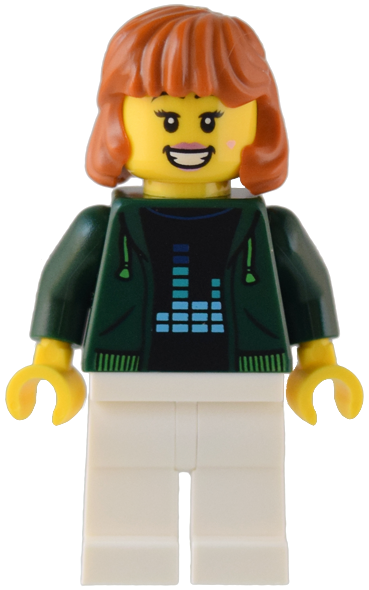 LEGO City Gaming Tournament Spectator Minifigure