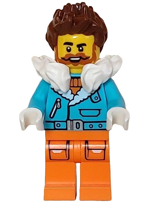 LEGO City Arctic Explorer Captain Minifigure