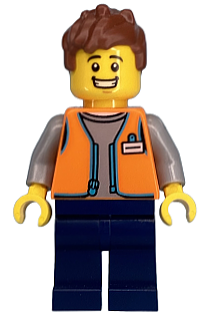 LEGO City Convenience Store Worker Minifigure