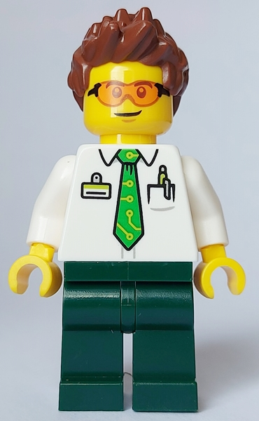 LEGO City Electric Scooter Rider Minifigure
