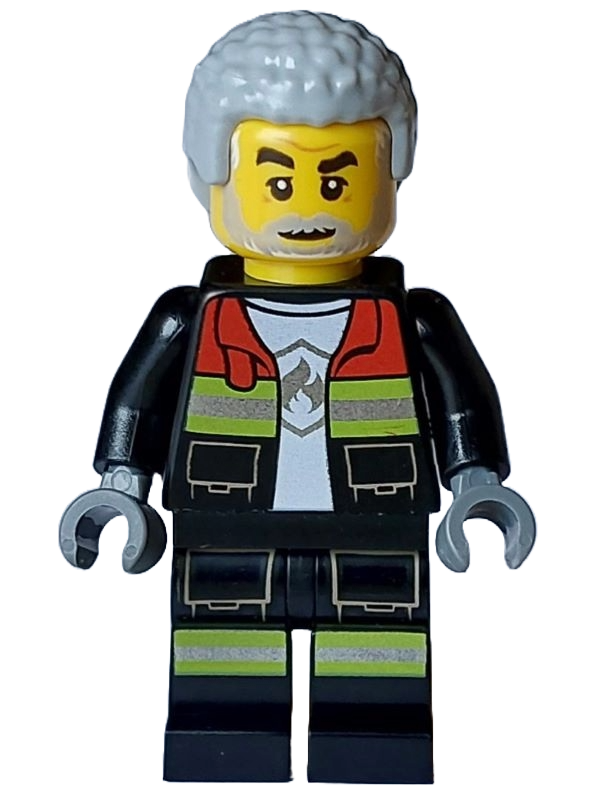 LEGO City Fire Fighter Minifigure
