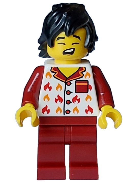 LEGO City Fire Shirt Minifigure