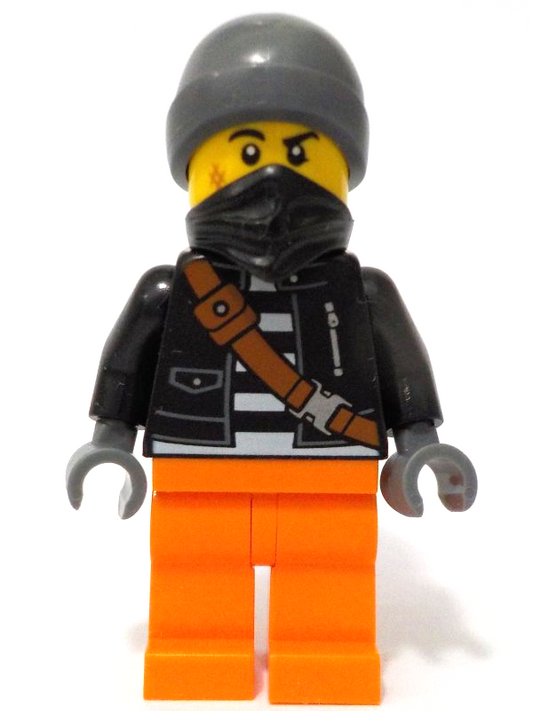 LEGO City Police Bandit Crook Minifigure