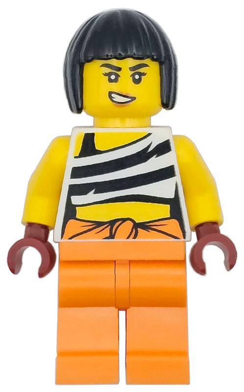 LEGO City Police Bandit Crook Minifigure