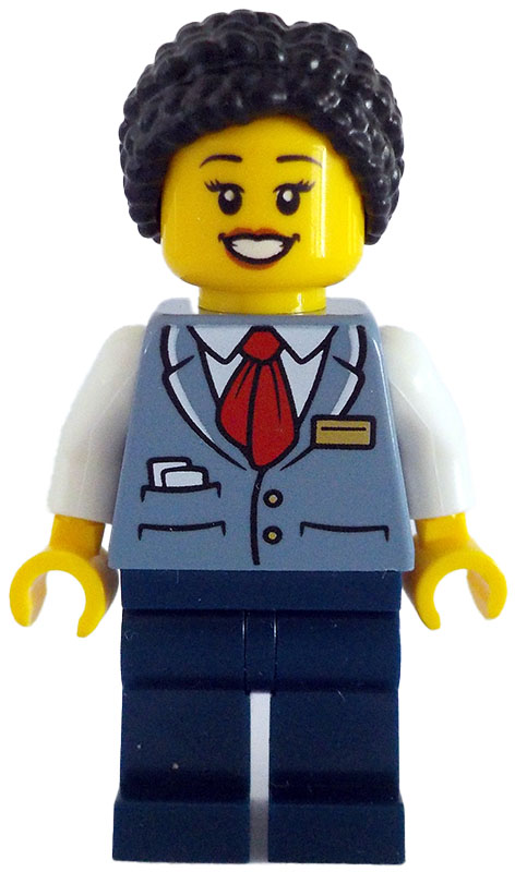LEGO City Tram Driver Minifigure