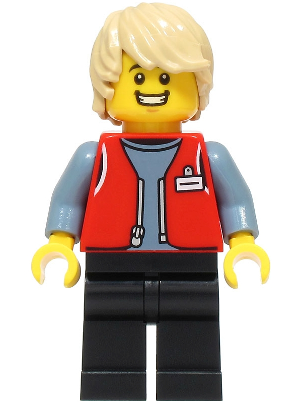 LEGO City Forklift Driver Minifigure