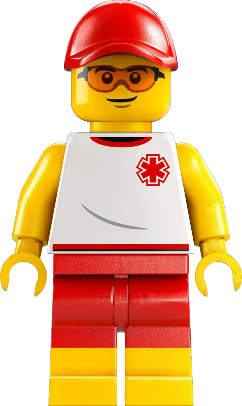 LEGO Lifeguard Minifigure