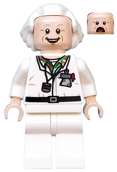 LEGO Back to the Future Doc Brown Minifigure Dimensions