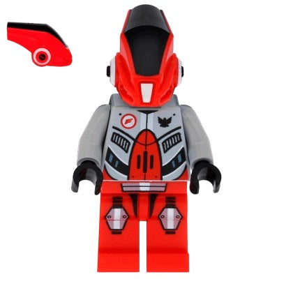 LEGO Galaxy Squad Red Robot Sidekick Minifigure