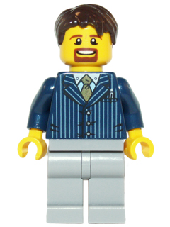 LEGO Winter Toy Shop Male Minifigure - Christmas