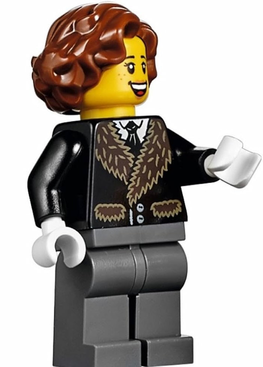 LEGO Winter Village Holiday Train Grandmother Minifigure - Christmas