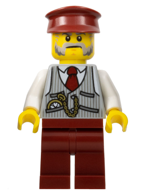 LEGO Winter Holiday Train Ticket Collector Minifigure
