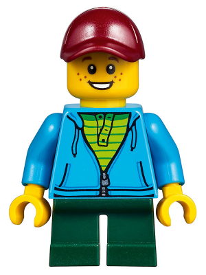 LEGO Winter Village Holiday Train Child Minifigure - Christmas