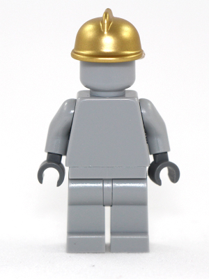 LEGO Winter Village Fire Station Firefighter Statue Minifigure