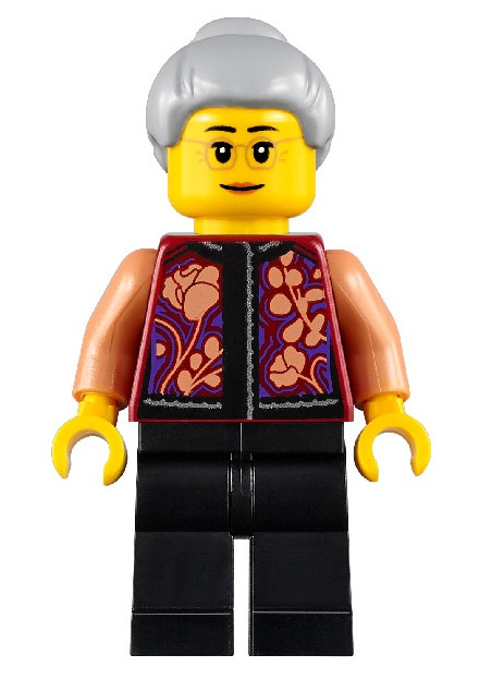LEGO Lunar New Year Grandmother Minifigure