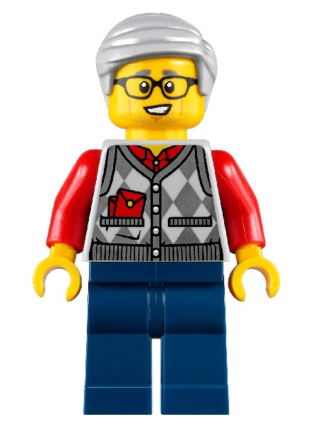 LEGO Lunar New Year Grandfather Minifigure