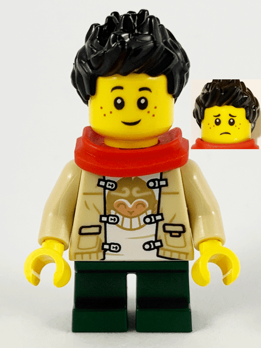 LEGO Lunar New Year Boy Minifigure - Monkie Kid Shirt