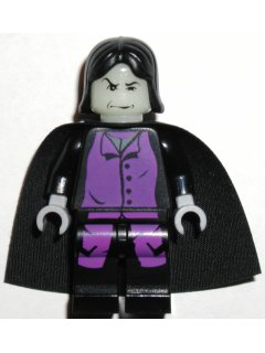 LEGO Harry Potter Professor Severus Snape Minifigure - Glow in the Dark Head